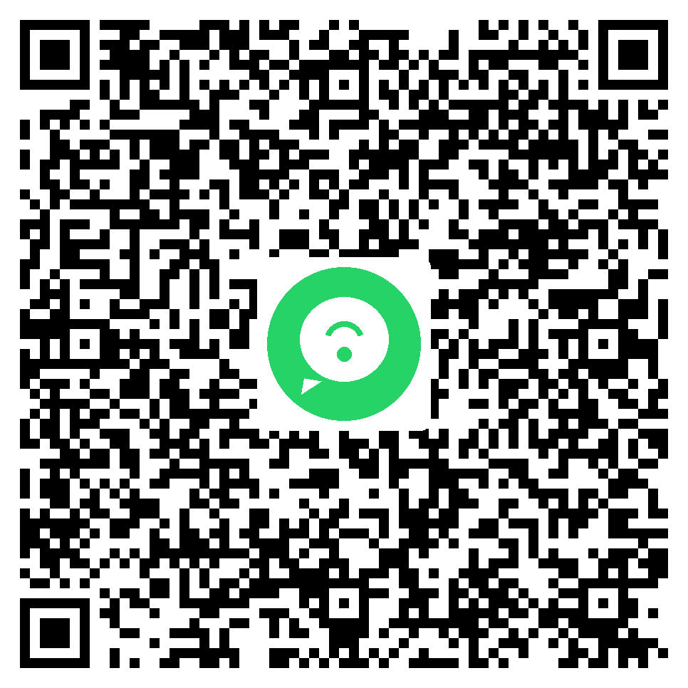 QR code to submit feedback to Deep Sweep via WhatsApp